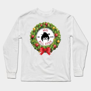 Overwatch Mei Wreath Long Sleeve T-Shirt